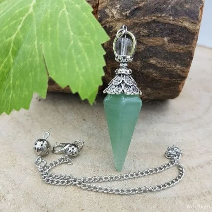 Pendel Aventurijn gefacetteerd