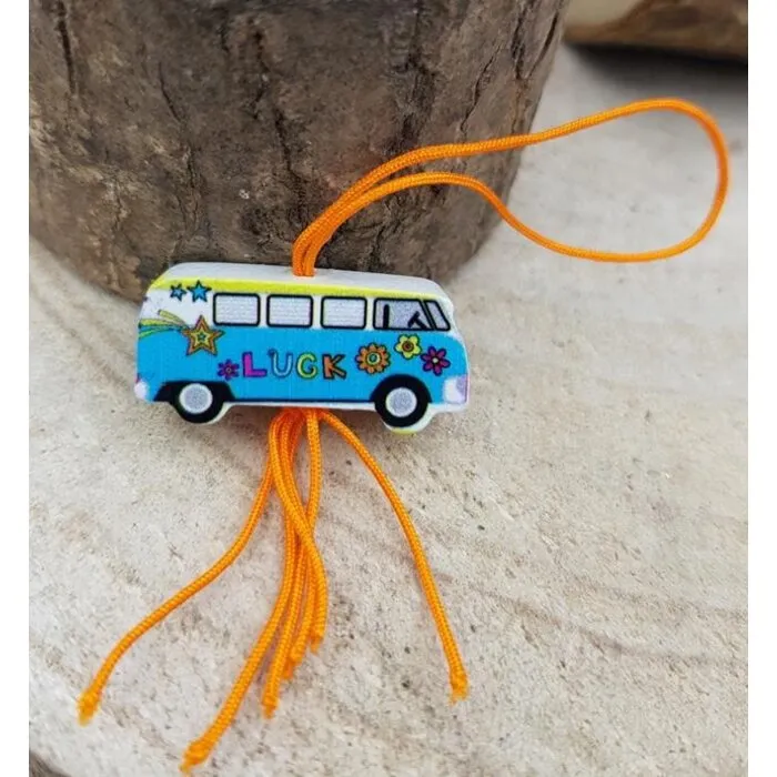 Gelukshanger hippie busje