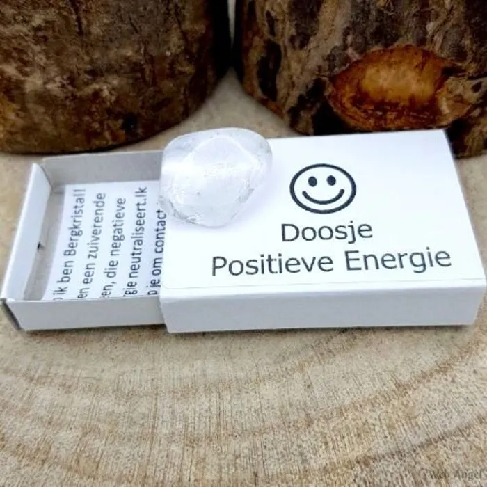 Wensdoosje - Positieve Energie Bergkristal