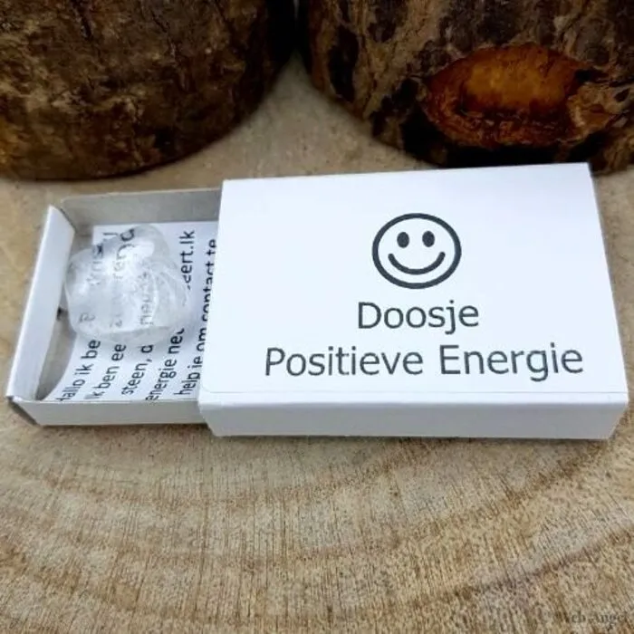 Wensdoosje - Positieve Energie Bergkristal