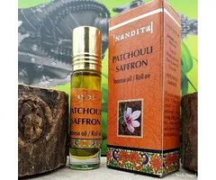 Nandita geurolie Patchouli Saffron 8 ml
