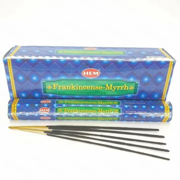 Frankincense & Mirre Myrrh wierook