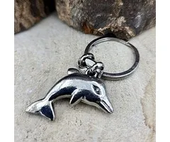 Sleutelhanger Dolfijn Metaal