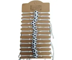 Armband voetbal met aantrekkoord