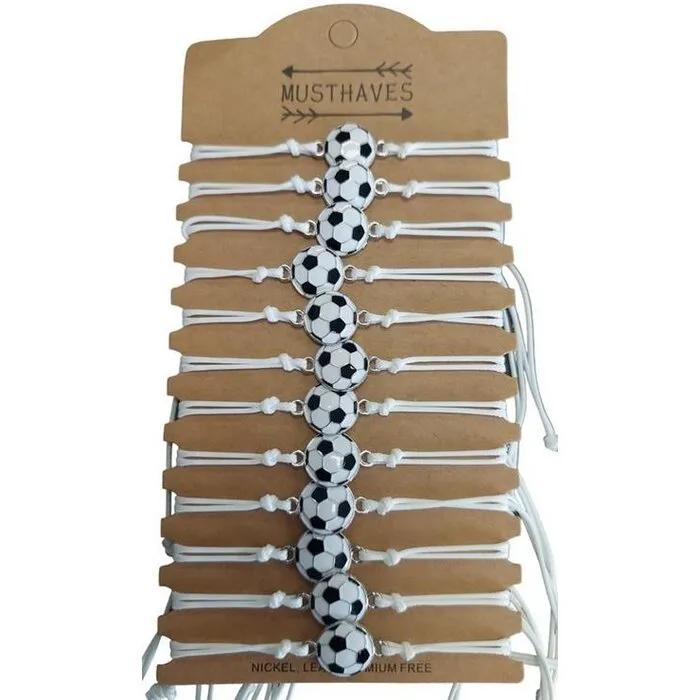 Armband voetbal met aantrekkoord