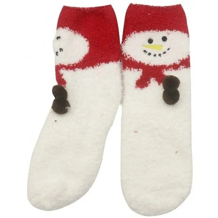 Fluffy Sokken sneeuwpop