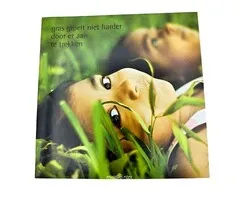 Wenskaart - Gras groeit niet harder door...