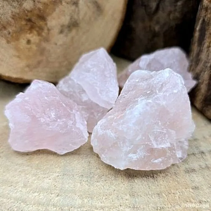 Rozenkwarts Ruwe Brokjes - Ca. 100 Gram