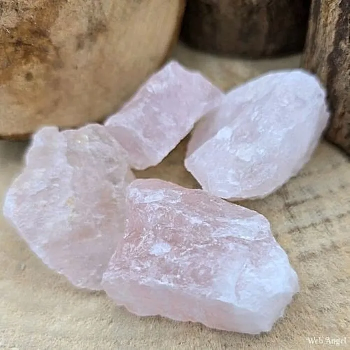 Rozenkwarts Ruwe Brokjes - Ca. 100 Gram