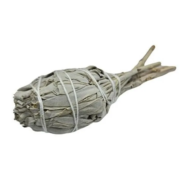 Witte salie smudge fakkel