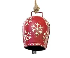 Metalen bel Sneeuwvlok