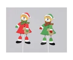 Kerst stekers beren 2 stuks