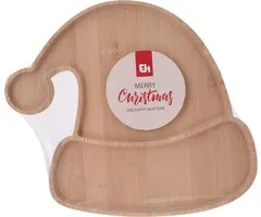 Serveerplateau kerstmuts