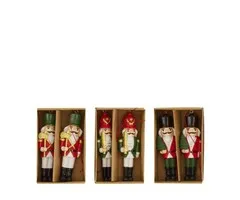 Notenkraker hout 2 stuks 12 cm