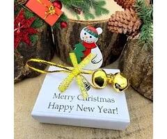 Wensdoosje "Merry Christmas Happy New Year"