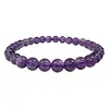 Armband amethyst 6 mm
