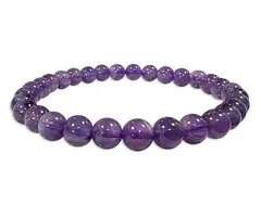 Armband amethyst 6 mm