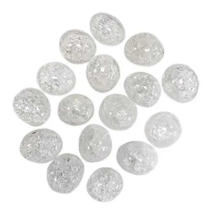 Bergkristal getrommeld Cracked