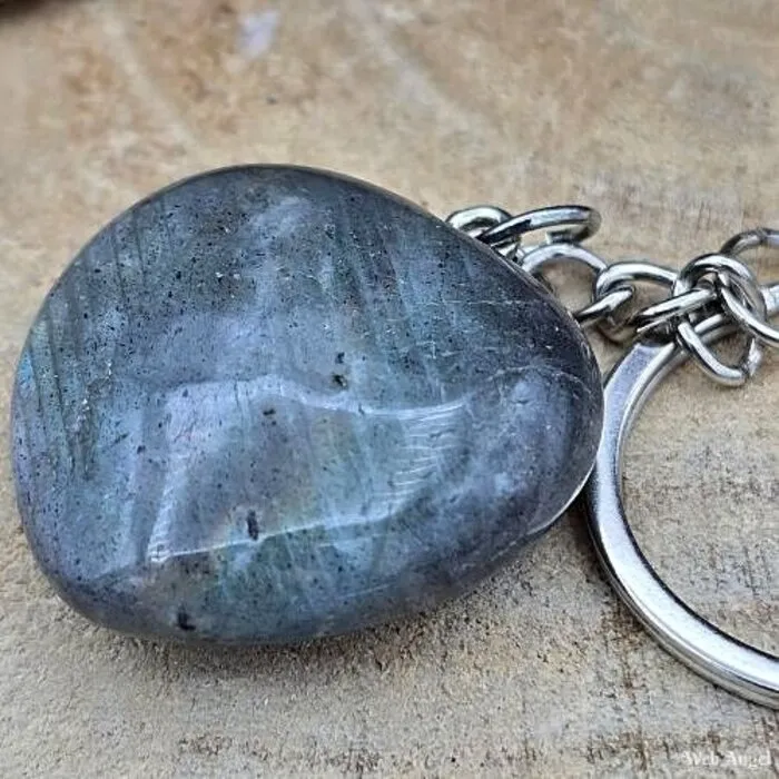 Sleutelhanger Labradoriet hart