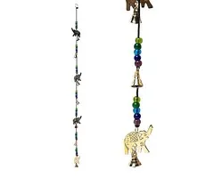 Bellenkoord met 4 olifantjes