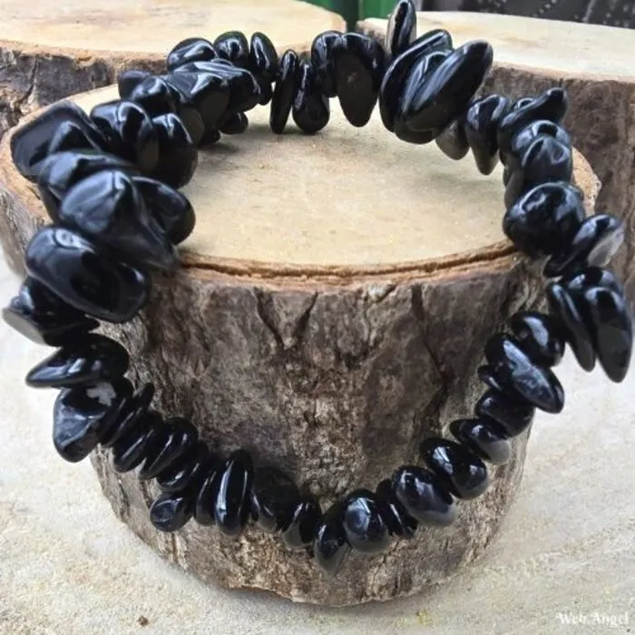 Splitarmband Zwarte toermalijn