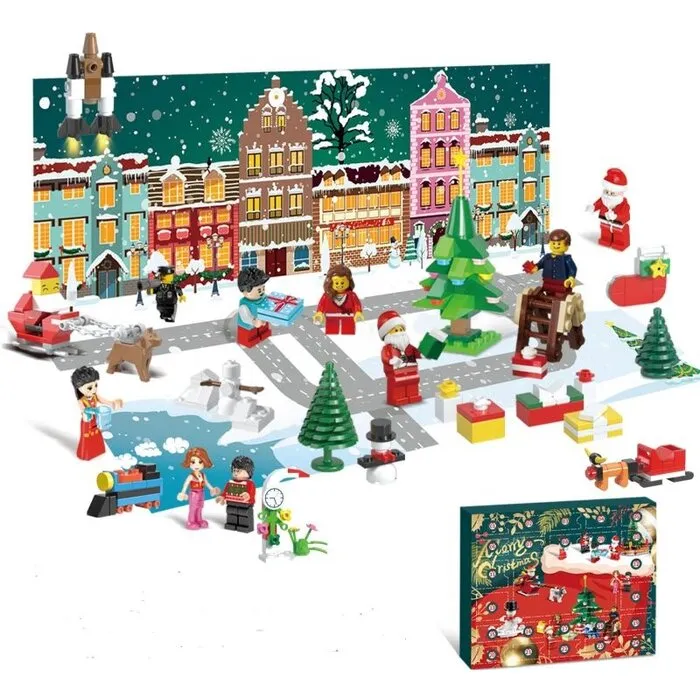 Adventskalender bouwblokjes