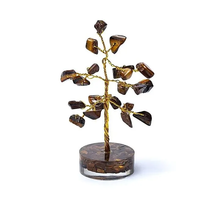 Edelsteenboom tijgeroog 8 cm