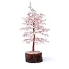 Edelsteenboom rozenkwarts 23 cm
