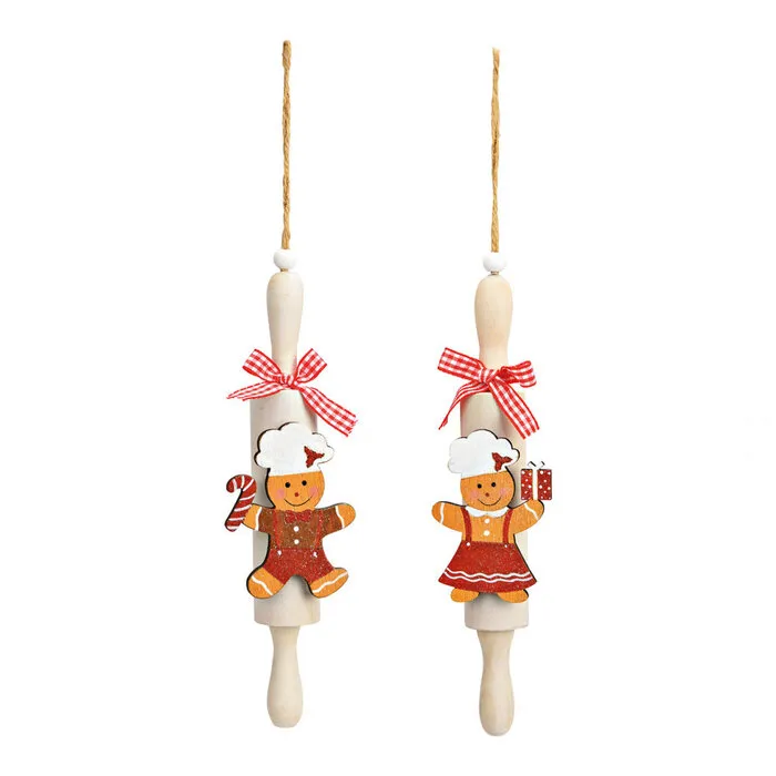 Deegroller met peperkoekfiguur