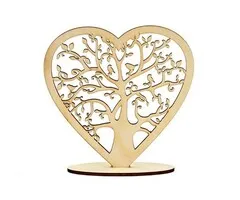 Hart levensboom  op standaard 30 cm