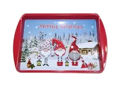 Klein Kerstdienblad Kerstkabouters