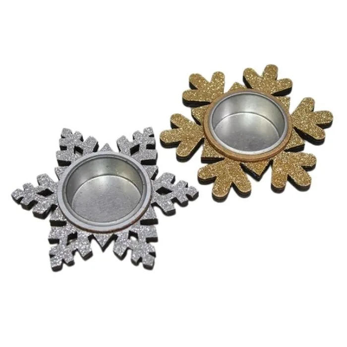 Theelichthouder sneeuwvlok