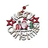 houten hangertje Merry Chrismas