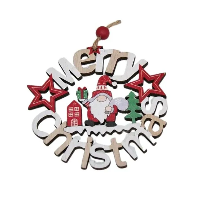 houten hangertje Merry Chrismas