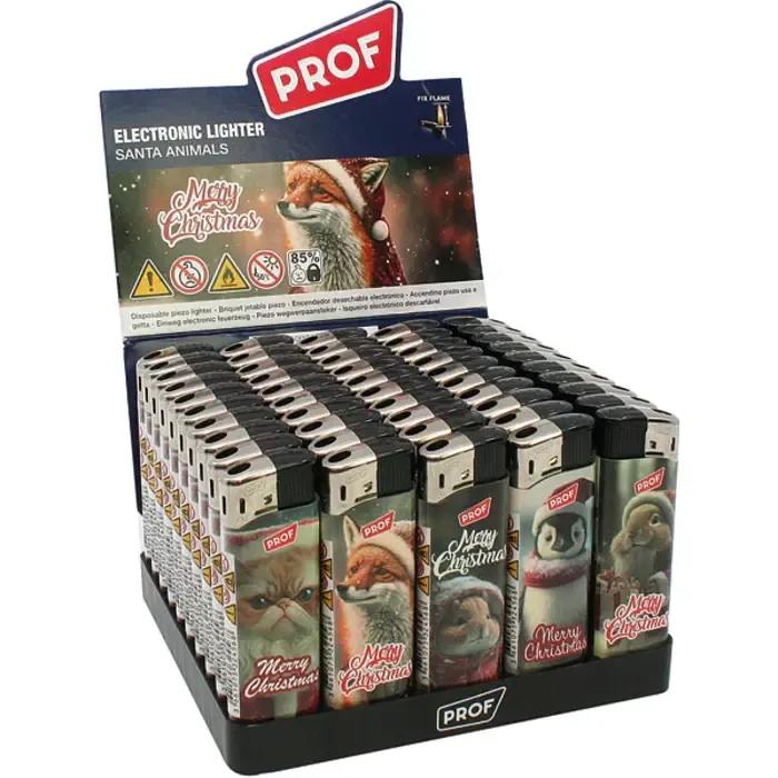 Aansteker  XMAS met dieren