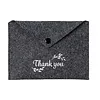 Vilten envelop Thank-you
