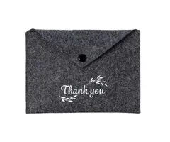 Vilten envelop Thank-you