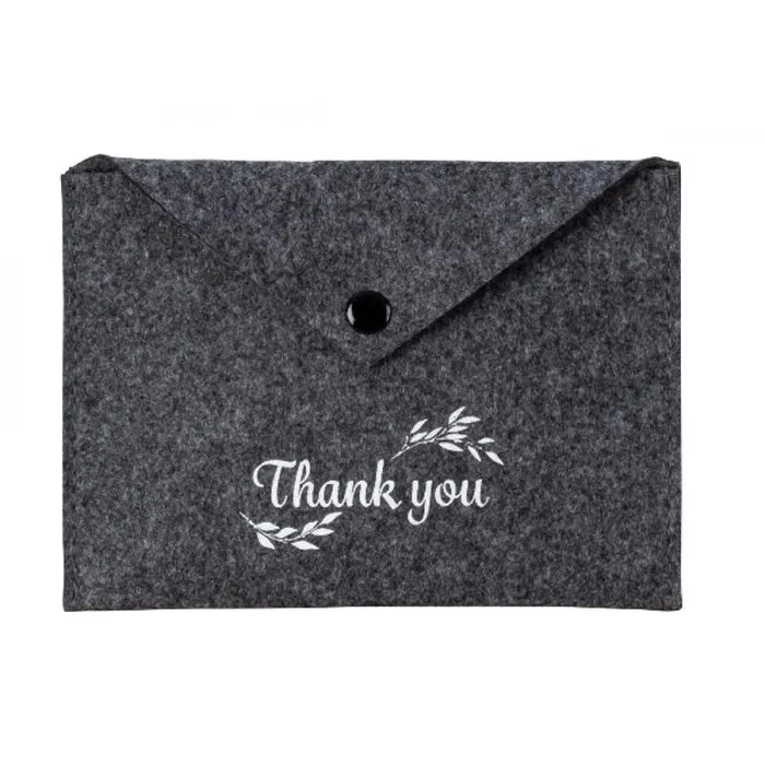 Vilten envelop-Thank you