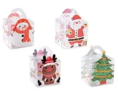 Transparant kerstdoosje