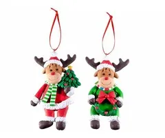 Rendier kersthanger