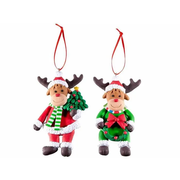 Rendier kersthanger