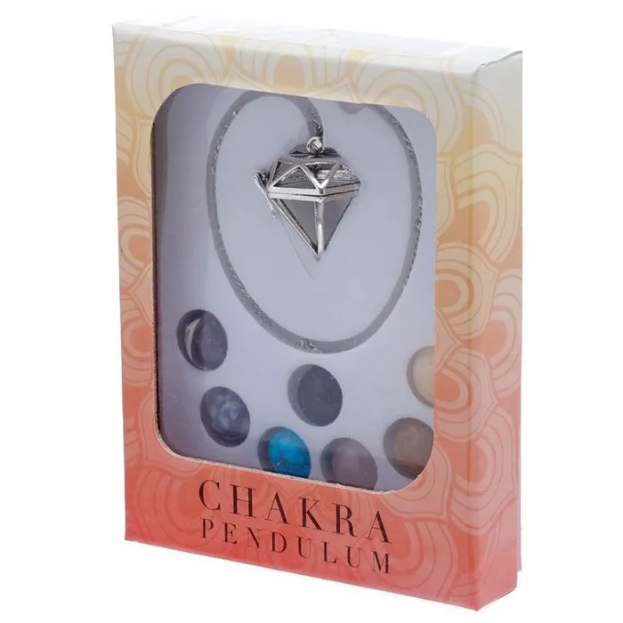 Chakra Edelstenen Pendel Set
