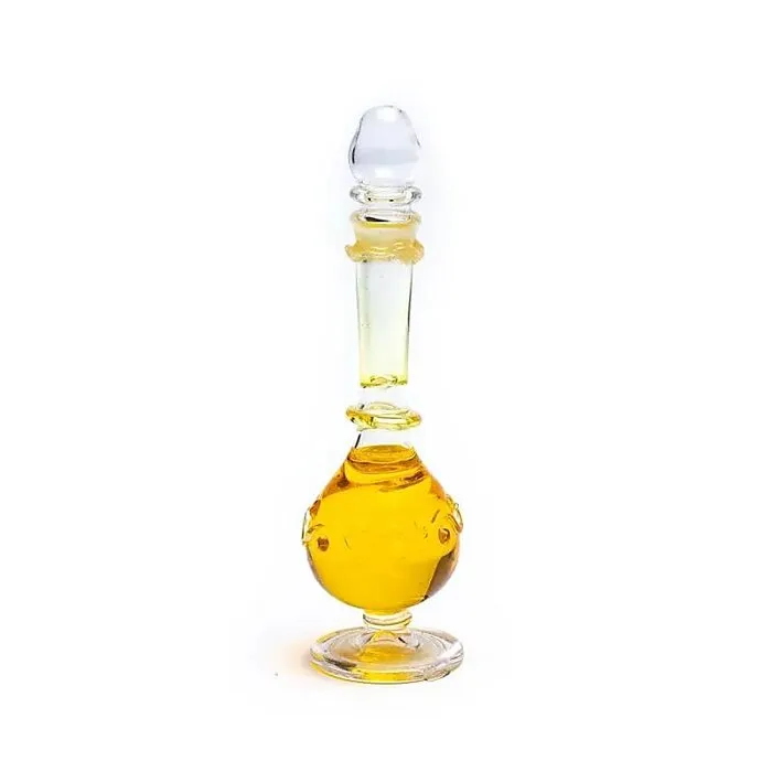 Geurolie in handgeblazen flesje lily of the valley