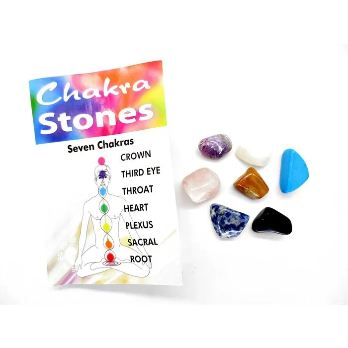 Chakra's in balans - kaartenset - Nu tijdelijk met gratis chakra steentjes