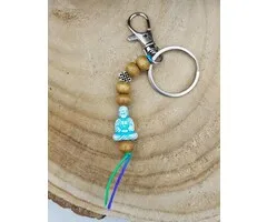 Sleutelhanger Lucky boedha met kaartje