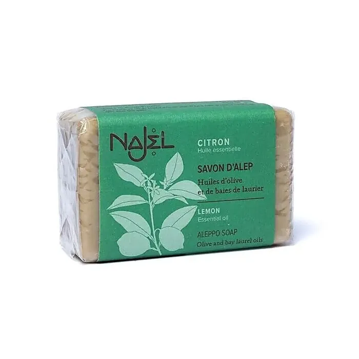 Najel Aleppo soap lemon essential oil