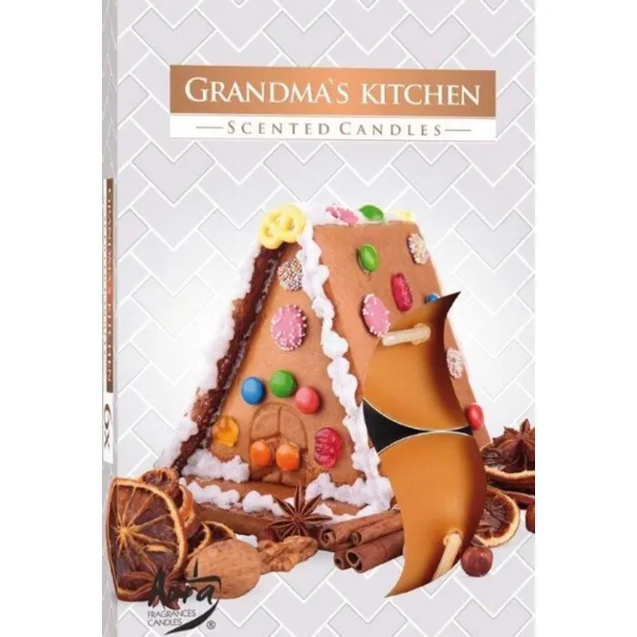 Teelichtjes geur oma's keuken