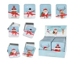 Kerst cadeaudoos met strik