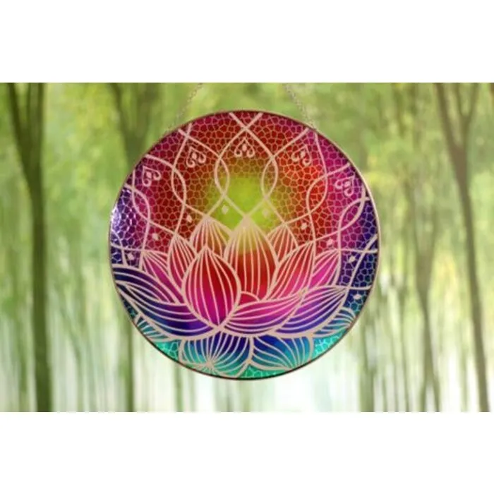 Lotus raamglas hanger