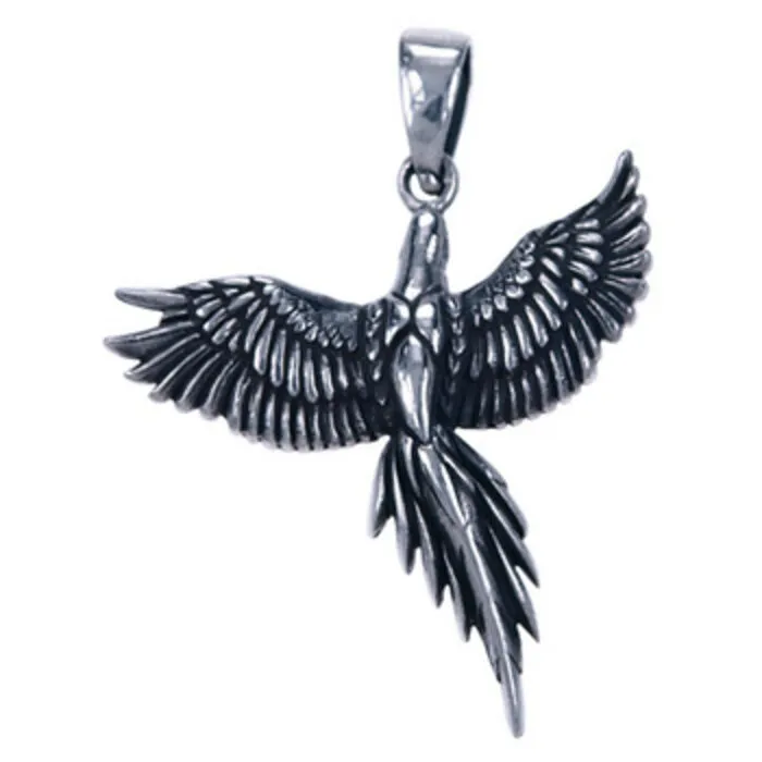 Zilver hanger Feniks